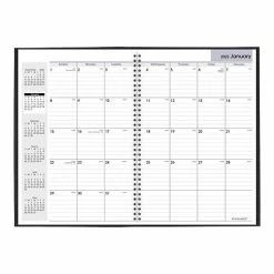 Outlet ✨ Planners & Personal Organizers 2023 AT-A-GLANCE DayMinder 8" X 12" Monthly Planner, Black (SK2-00-23) 🛒 -legal paper Store unnamed file 4737
