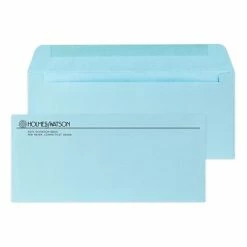 Coupon 🧨 Quill Brand Custom #10 1 & 2 Color Business Envelopes Custom #10 Standard Envelopes, 4 1/4" X 9 1/2", 24# Blue Wove, 1 Standard Ink, 250 / Pack ⌛