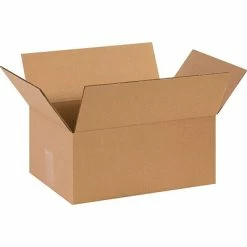 Discount 💯 National Brand Corrugated Boxes; 14" Length 14" X 10" X 6", 32 ECT, Shipping Boxes, 25/Bundle (CW57280U) 🧨