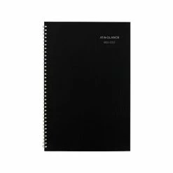 Cheapest ⭐ Planners & Personal Organizers 2022-2023 AT-A-GLANCE DayMinder 8" X 12" Academic Monthly Planner, Black (AY2-00-23) ✔️