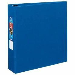 Outlet 🌟 Binders Avery EZD Heavy Duty 2" 3-Ring Non-View Binder, Blue (79882) ⭐