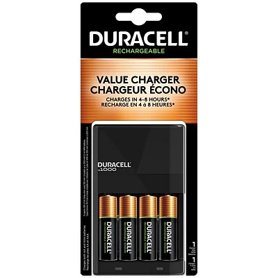 Deals 🎁 AA Batteries Duracell Rechargeable Ion Speed 1000 Battery Charger, Includes 4 AA Rechargeable Batteries (CEF14) 🌟 2 Deals 🎁 AA Batteries Duracell Rechargeable Ion Speed 1000 Battery Charger, Includes 4 AA Rechargeable Batteries (CEF14) 🌟