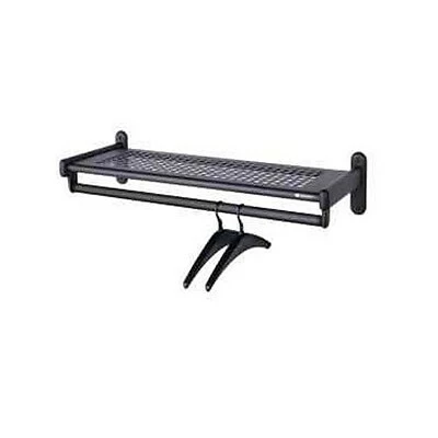 Promo 👏 Clothes Racks & Portable Closets Quartet® Shelf Rack, Mounts To Wall, Black, 36"W X 9"H ✔️ 4 Promo 👏 Clothes Racks & Portable Closets Quartet® Shelf Rack, Mounts To Wall, Black, 36"W X 9"H ✔️ - Image 4
