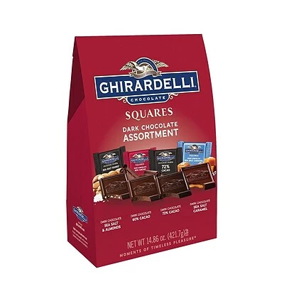 Outlet 👍 Candy & Chocolate Ghirardelli Squares Premium Dark Chocolate Assortment, 14.86 Oz. (62274) 🛒 2 Outlet 👍 Candy & Chocolate Ghirardelli Squares Premium Dark Chocolate Assortment, 14.86 Oz. (62274) 🛒