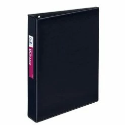 Cheapest 👏 Binders Avery Mini Durable 1" 3-Ring Non-View Binder, Black (27257) 🎁