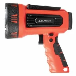 Promo 🥰 Flashlights & Lanterns Dorcy Ultra USB 9 In. LED Rechargeable 1,300-Lumen Spotlight Flashlight, Black/Red (41-4356) 💯