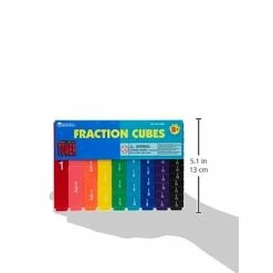 Best deal 😍 Learning Games & Puzzles Learning Resources Fraction Tower Fraction Cubes (LER2510) 🧨 -legal paper Store unnamed file 4974