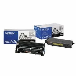 Buy ✔️ Ink & Toner Brother Original DR620 Drum Unit And TN650 Black High Yield Original Laser Toner Cartridge Bundle 😍