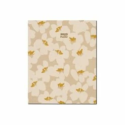 Best Sale ✔️ Planners & Personal Organizers 2023 TF Publishing Rustic Blossoms 9" X 11" Monthly Planner, Beige/Yellow (LMO-23-4716) 🌟