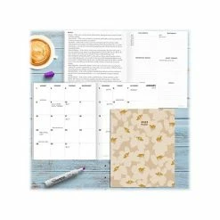 Best Sale ✔️ Planners & Personal Organizers 2023 TF Publishing Rustic Blossoms 9" X 11" Monthly Planner, Beige/Yellow (LMO-23-4716) 🌟 -legal paper Store unnamed file 4998
