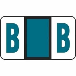 Cheap ❤️ Alpha Labels Medical Arts Press® POS® Systems Compatible 3300 Series Alpha Sheet Labels; "B" 🔥