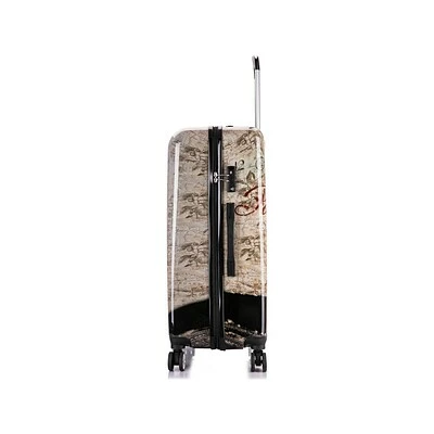 Hot Sale 😀 All Luggage InUSA Prints 3-Piece PC/ABS Plastic Luggage Set, Paris (IUAPCSML-PAR) 🔥 6 Hot Sale 😀 All Luggage InUSA Prints 3-Piece PC/ABS Plastic Luggage Set, Paris (IUAPCSML-PAR) 🔥 - Image 4