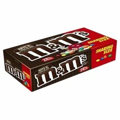 Best reviews of ✨ M&M's 🍬 Candy & Chocolate M&M'S Milk Chocolate 🍬 Candy Sharing Size 3.14 Oz. Pouch, 24/Box (MMM04431) 🧨