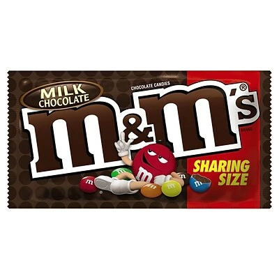 Best reviews of ✨ M&M's 🍬 Candy & Chocolate M&M'S Milk Chocolate 🍬 Candy Sharing Size 3.14 Oz. Pouch, 24/Box (MMM04431) 🧨 4 Best reviews of ✨ M&M's 🍬 Candy & Chocolate M&M'S Milk Chocolate 🍬 Candy Sharing Size 3.14 Oz. Pouch, 24/Box (MMM04431) 🧨 - Image 2