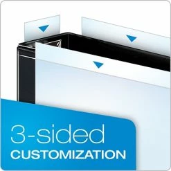 Buy 🔥 Binders Cardinal Premier ClearVue 2" 3-Ring View Binder, Black (11121) 🎁 -legal paper Store unnamed file 5065