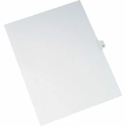 Budget 🤩 Binder Accessories Avery Style Allstate Pre-Printed Divider, #13-Tab, White, 25/Pack (82211) ❤️