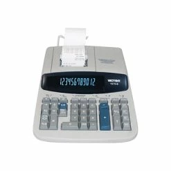 Deals 🔥 Victor Technology Printing Calculators Victor 1570-6 14-Digit Desktop Calculator, Light Gray ✨