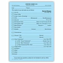 Buy 🤩 Quill Brand Folded CommuniCards Custom CommuniCard™, 4" X 6" Folded Cards, 110# Blue Index, Black Ink, 2-Sided 🧨