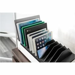 Promo 😍 Electronics & Computer Storage Units Luxor 12-Unit AC Charging Station, Black/White (LOTT12) 🌟 -legal paper Store unnamed file 5140