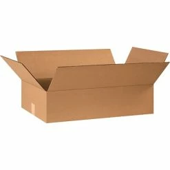 Budget 😍 The Packaging Wholesalers Corrugated Boxes; 24" Length 24" X 14" X 6" Shipping Boxes, 32 ECT, Brown, 25/Bundle (24146) 👏