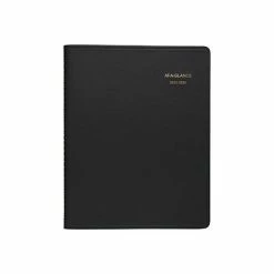 New ❤️ Planners & Personal Organizers 2022-2023 AT-A-GLANCE 7" X 8.75" Academic Weekly Planner, Black (70-958-05-23) ✨