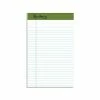 Flash Sale 👏 Earthwise® Ampad® 100% Recycled Writing Pads Earthwise® Ampad® 100% Recycled Ruled Pad, 5x8", Jr. Legal Ruling, White, 50 Sheets/Pad, 12 Pads/Pack (20152) 😀