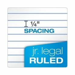 Flash Sale 👏 Earthwise® Ampad® 100% Recycled Writing Pads Earthwise® Ampad® 100% Recycled Ruled Pad, 5x8", Jr. Legal Ruling, White, 50 Sheets/Pad, 12 Pads/Pack (20152) 😀 -legal paper Store unnamed file 523