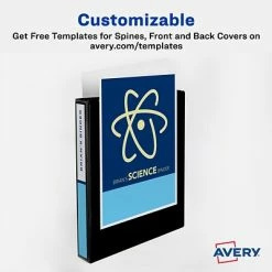 Buy 😍 Binders Avery TouchGuard Protection Heavy Duty 1 1/2" 3-Ring View Binder, White (17142) 👏 -legal paper Store unnamed file 5240