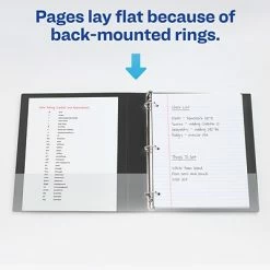 Coupon 🧨 Binders Avery EZD Heavy Duty 2" 3-Ring Non-View Binder, Black (79982) 🔥 -legal paper Store unnamed file 5291