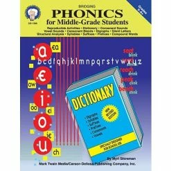 Top 10 🎁 Assorted Publishers Classroom Books Bridging Phonics For Middle-Grade Students Resource Book, Grades 5 - 8+ 😀