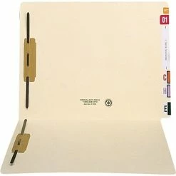 Deals 🎁 File Folders Medical Arts Press® Extended End-Tab Folders; Fastener Positions 1 And 3; 14 Pt., 250/Box 😉