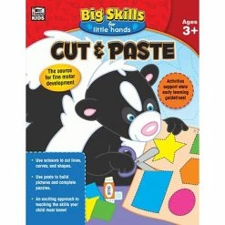 Coupon 🎉 Early Childhood Resource Books Thinking Kids Cut & Paste Workbook, Grades Preschool - K 😉