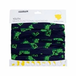 Wholesale 🎉 Face Masks & Respirators Bioworld Minecraft Gaiter Face Mask, Youth, Creeper Print (GA9NPVMNC00IR00) 👏