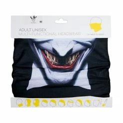 Cheap 🔔 Face Masks & Respirators Bioworld Batman Joker Gaiter Face Mask, Adult (GA9LF1BTM00IR00) 🔔