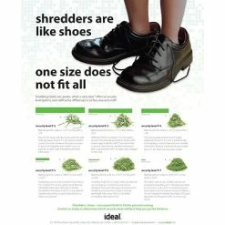 Wholesale ✔️ Strip-Cut Shredders Ideal 2503 P-2 Security 24 Sheet Strip-cut Multi-Media Commercial Shredder (IDEDSH0300H) 😍 -legal paper Store unnamed file 5414