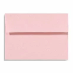 Best reviews of 😀 LUX® 4 3/8" X 5 3/4" 70lbs. A2 Invitation Envelopes W/Glue, 🍬 Candy Pink, 50/Pack ✔️