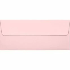 Best Sale ⌛ LUX® 70lbs. 4 1/8" X 9 1/2" #10 Square Flap Envelopes, 🍬 Candy Pink, 250/BX ⌛