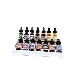 Promo 💯 Paint, Brushes & Accessories Dr. Ph. Martin'S Synchromatic Student Art Set Set Of 14 (SET-ART-STU) 🎉