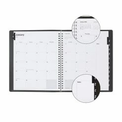 Cheap 🤩 Monthly Planners 2023 Quill Brand® 7" X 9" 14-Month Monthly Planner, Black (5215923QCC) 🛒 -legal paper Store unnamed file 5503