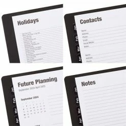 Cheap 🤩 Monthly Planners 2023 Quill Brand® 7" X 9" 14-Month Monthly Planner, Black (5215923QCC) 🛒 -legal paper Store unnamed file 5505