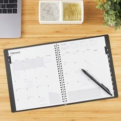 Cheap 🤩 Monthly Planners 2023 Quill Brand® 7" X 9" 14-Month Monthly Planner, Black (5215923QCC) 🛒 -legal paper Store unnamed file 5507