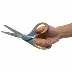 Outlet 🔔 Scissors Westcott Titanium Bonded 8" Titanium Multi-Purpose/Heavy Duty Scissor, Sharp Tip, Gray/Yellow (13731) 🤩 -legal paper Store unnamed file 5531