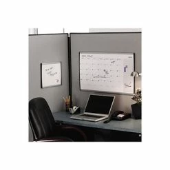 Deals 😍 GBC® Cubicle Series Arc™ Frame Magnetic Dry-Erase Boards Quartet Arc Cubicle Painted Steel Dry-Erase Whiteboard, Aluminum Frame, 2' X 1' (ARC2414) 🤩 -legal paper Store unnamed file 5539