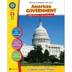 Coupon 🤩 Classroom Complete History & Cultures Governments Series: American Government 👏