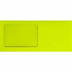 Buy 💯 Envelopes LUX Self Seal #10 Window Envelope, 4 1/2" X 9 1/2", Wasabi, 50/Pack (LUX-10APW-L22-5) 😀