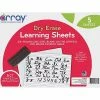 Brand new 🎁 Dry Erase Boards And Whiteboards Pacon Array Dry Erase Learning Boards, 8.25"L X 11"W, 5/Pack (PACLB8511) 🌟 -legal paper Store unnamed file 5697
