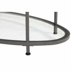 Brand new 👍 Accent & Coffee Tables Studio Designs Home 48" Camber Oval Coffee Table Pewter (71014) 🥰 -legal paper Store unnamed file 5702