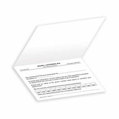 Top 10 🔔 Quill Brand Folded CommuniCards Custom CommuniCard™, 4" X 6" Folded Cards, 110# White Index, Black Ink, 2-Sided ⭐