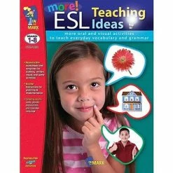 New 🔔 Assorted Publishers On The Mark Press Spanish More ESL Teaching Ideas, Grades 1-8 🥰