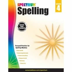 Flash Sale 😉 Carson-Dellosa Spelling Practice Spectrum Spelling (Grade 4) ⭐